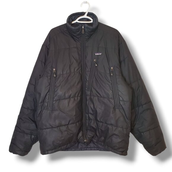 Patagonia puffer jacket black size L - Picture 1 of 8